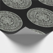 Mexican Aztec Sun Stone Mayan Calendar 1 Cadeaupapier (Hoek)