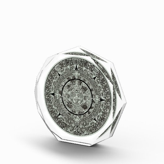 Mexican Aztec Sun Stone Mayan Calendar 1 Fotoblokken (Rechts)