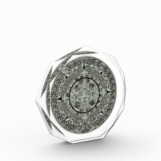 Mexican Aztec Sun Stone Mayan Calendar 1 Fotoblokken (Links)