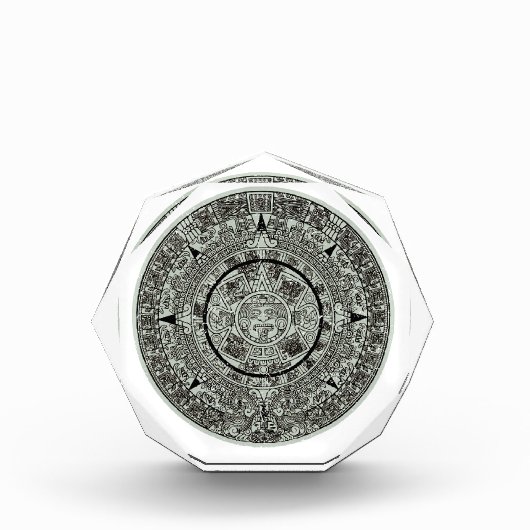Mexican Aztec Sun Stone Mayan Calendar 1 Fotoblokken (Voorkant)