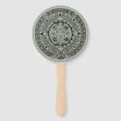 Mexican Aztec Sun Stone Mayan Calendar 1 Handwaaier (Voorkant)
