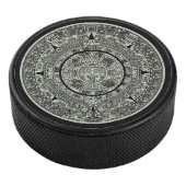Mexican Aztec Sun Stone Mayan Calendar 1 Hockey Puck (3/4)
