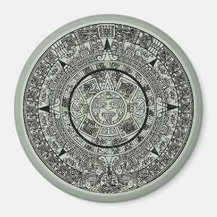 Mexican Aztec Sun Stone Mayan Calendar 1 Magneet