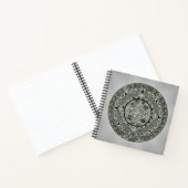 Mexican Aztec Sun Stone Mayan Calendar 1 Notitieboek (Binnen)