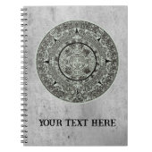 Mexican Aztec Sun Stone Mayan Calendar 1 Notitieboek (Voorkant)