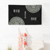 Mexican Aztec Sun Stone Mayan Calendar 1 Spandoek (Insitu)