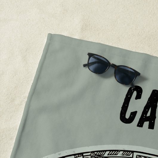 Mexican Aztec Sun Stone Mayan Calendar 1 Strandlaken (In situ)