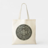 Mexican Aztec Sun Stone Mayan Calendar 1 Tote Bag (Achterkant)