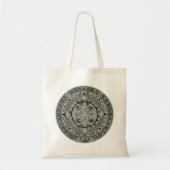Mexican Aztec Sun Stone Mayan Calendar 1 Tote Bag (Voorkant)