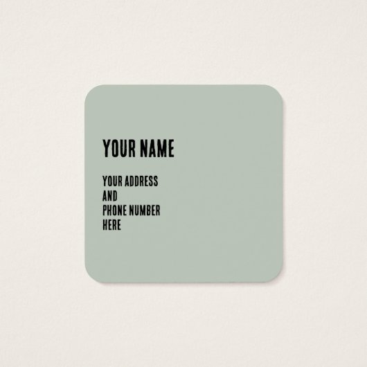 Mexican Aztec Sun Stone Mayan Calendar 1 Vierkante Visitekaartjes (Achterkant)