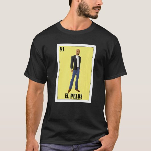 Mexican Bald Guy El Pelos T-shirt (Voorkant)