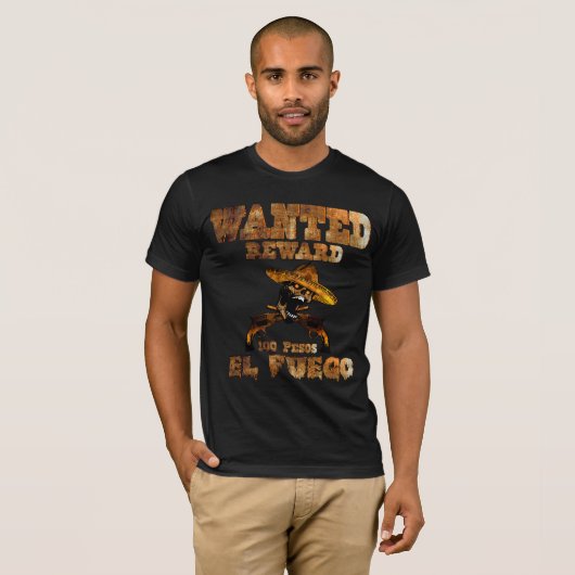Mexican Bandit T-Shirt (Voorkant volledig)