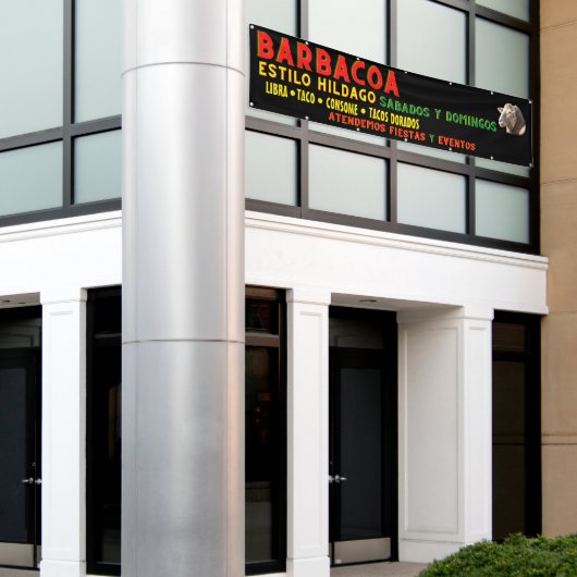 Mexican Barbecue Spandoek (Buitenkant Gebouw)