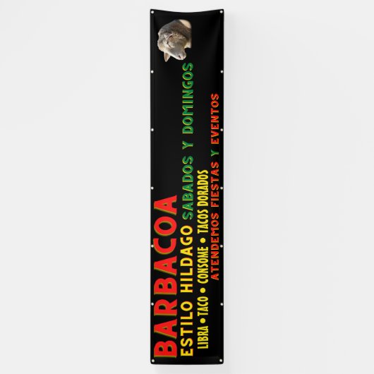 Mexican Barbecue Spandoek (Verticaal)