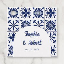 Mexican Blue Talavera Tegels Wedding