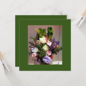 Mexican Bouquet Kaart (Voorkant / Achterkant in situ)