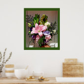 Mexican Bouquet Poster (Keuken)