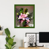 Mexican Bouquet Poster (Thuiskantoor)
