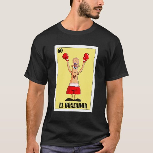 Mexican Boxing El Boxeador T-shirt (Voorkant)