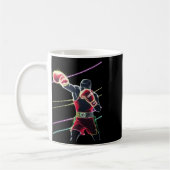 Mexican Boxing Neon Koffiemok (Links)