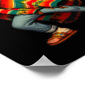 Mexican Boy Dabbing Poncho Cinco De Mayo 4 Poster (Hoek)