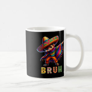 Mexican Boy Dabbing Poncho Cinco de Mayo Funny Bru Koffiemok