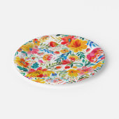 Mexican Bright Floral Fiesta Paper Bord (Gekanteld)