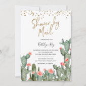 Mexican Cactus Shower by Mail Vrijgezellenfeest Kaart (Voorkant)