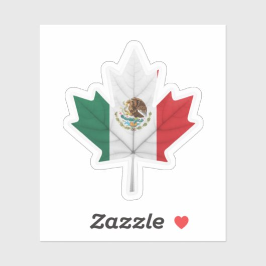 Mexican-Canadian Sticker (Vel)