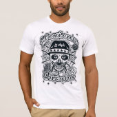 Mexican Chicano BW Ramirez T-shirt (Voorkant)