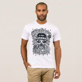 Mexican Chicano BW Ramirez T-shirt (Voorkant volledig)
