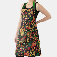 Mexican Cinco De Mayo Pattern Apron