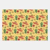 Mexican Cinco De Mayo Pattern Inpakpapier Vel (Voorkant)