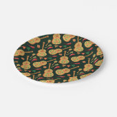 Mexican Cinco De Mayo Pattern  Papieren Bordje (Gekanteld)