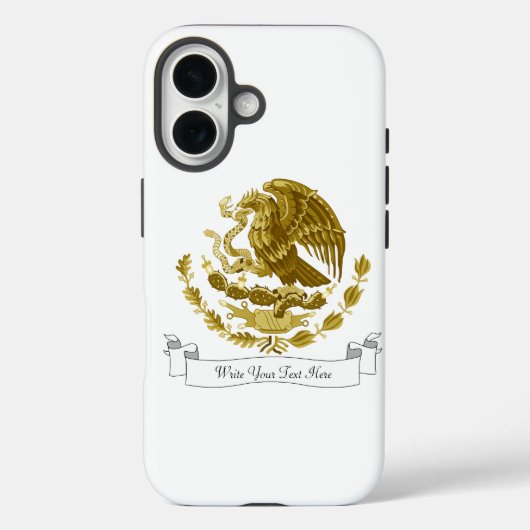 Mexican coat of arms Case-Mate iPhone case (Achterkant)