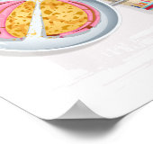 Mexican Conchas Pan Dulce & Champurrado  Poster (Hoek)