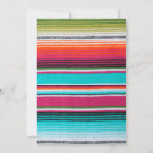 Mexican Couple baby shower uitnodiging (Achterkant)