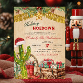 Mexican Cowboy Christmas Holiday Hoedown Fiesta Kaart