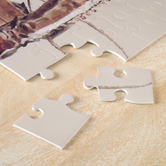 “Mexican Cowboy” door W Herbert Dunton  Legpuzzel (Zijkant)