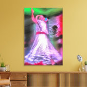 Mexican Dancer 0175 Canvas Art Print (Insitu (Woonkamer))