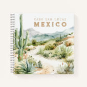 Mexican Desert Cactus Travel Journal Notitieboek (Voorkant)