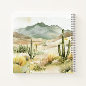 Mexican Desert Cactus Travel Journal Notitieboek (Achterkant)