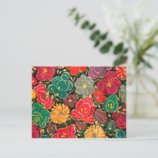 Mexican design feestdagenkaart (Staand voorkant)