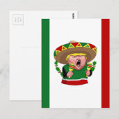 mexican donald trump briefkaart (Voorkant / Achterkant)
