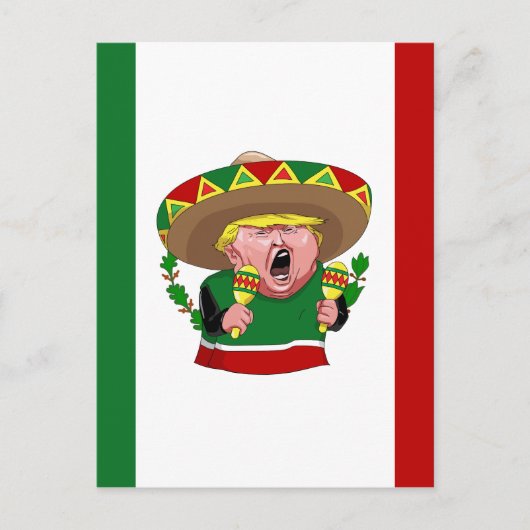 mexican donald trump briefkaart (Voorkant)