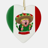 mexican donald trump keramisch ornament (Rechts)