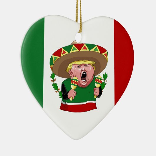 mexican donald trump keramisch ornament (Rechts)
