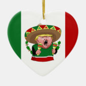mexican donald trump keramisch ornament (Voorkant)