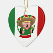mexican donald trump keramisch ornament (Links)