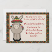 Mexican Donkey Threaditation Kaart (Voorkant)